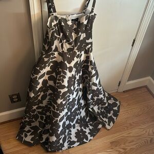 J.Crew, size 12, full skirt midi dress